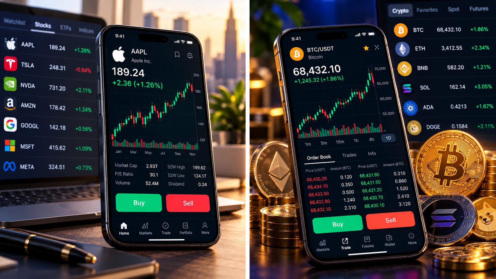 Randamira — desktop and mobile trading terminal